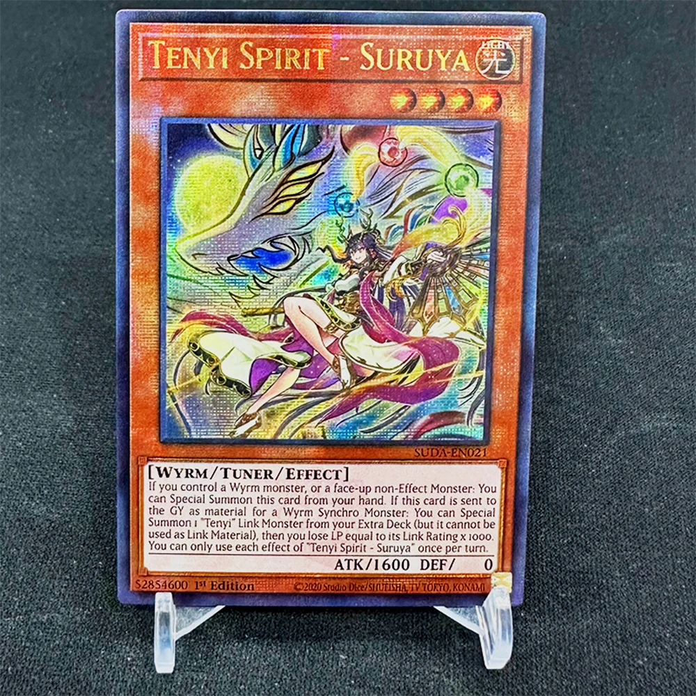 YuGiOh! Proxy Cards TCG DIY Cards Collection Board Games METALFLAME MIRROR MULCHARMY PRIMITE RA03-EN083 SUDA-EN021 Toy Gifts