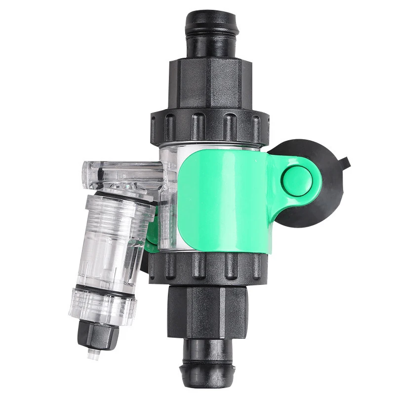 

Carbon Dioxide Dissolver CO2 Diffuser Enhanced Dissolution with Bubble Counter Atomizer Connector Check Valve Bubble Counter