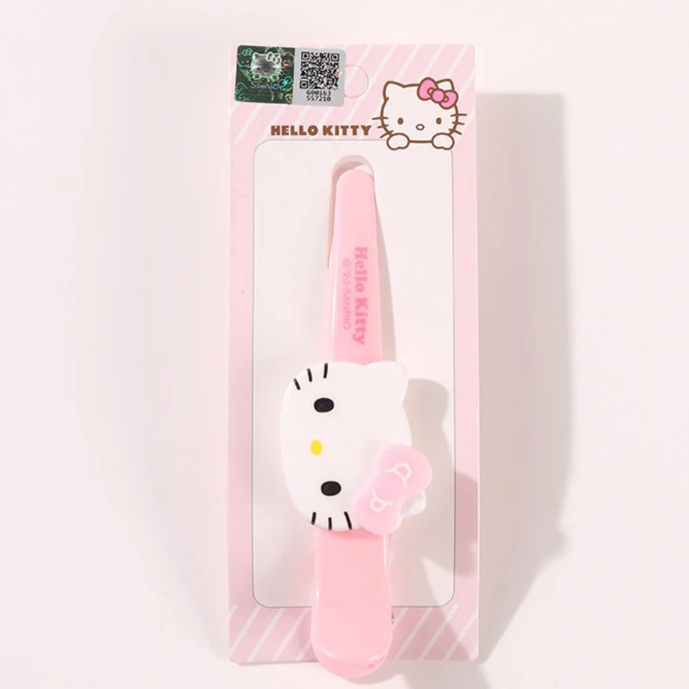 1/2 Stück Kuromi Cinnamoroll HelloKitty Haarspange Haaraccessoire Mädchen Übergroße Entenschnabelspange Prinzessin Gerade Spange Pony-Spange – Detail 9
