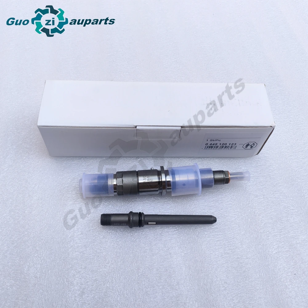 Common Rail Injector 120 Serie With Catheter 0445120123 0445120019 0445120020 0445120059 0445120231 for Bosch Hyundai VolvoKamaz