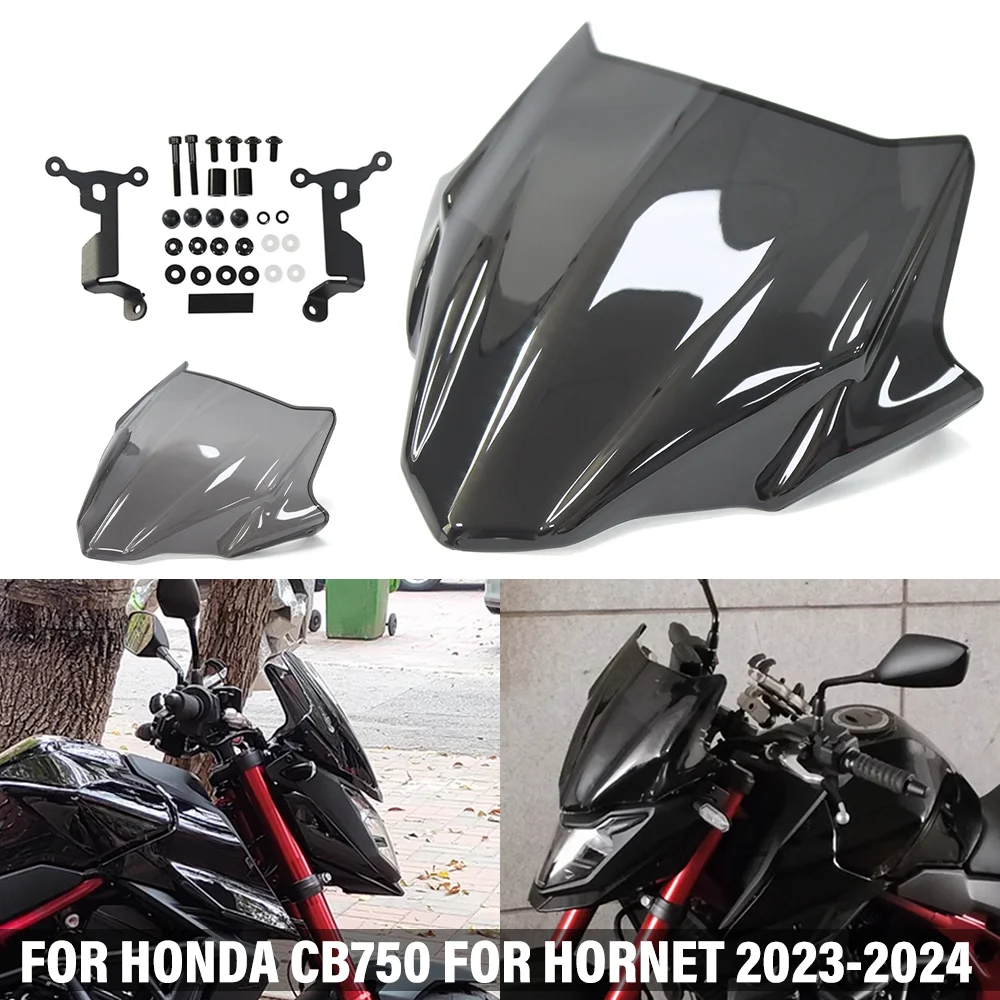 Motorrad-Rennsport-Windschutzscheibe für Honda CB 750 CB750 für Hornet 2023-2024 Windschutzscheiben-Windabweiser