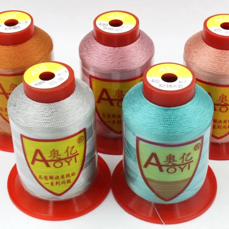 210D/4 High Strrong Sewing Leather Thread For Sewing Repair Shoes Sofa Mat 0.4mm yarn Polyester Handmade &MachineThread