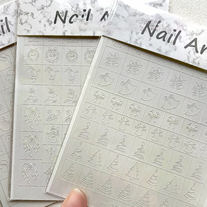 

Аэрограф, французский маникюр, советы, аэрограф, трафарет для ногтей, зимняя снежинка, снежная елка, рождественские декоры, полые наклейки для ногтей