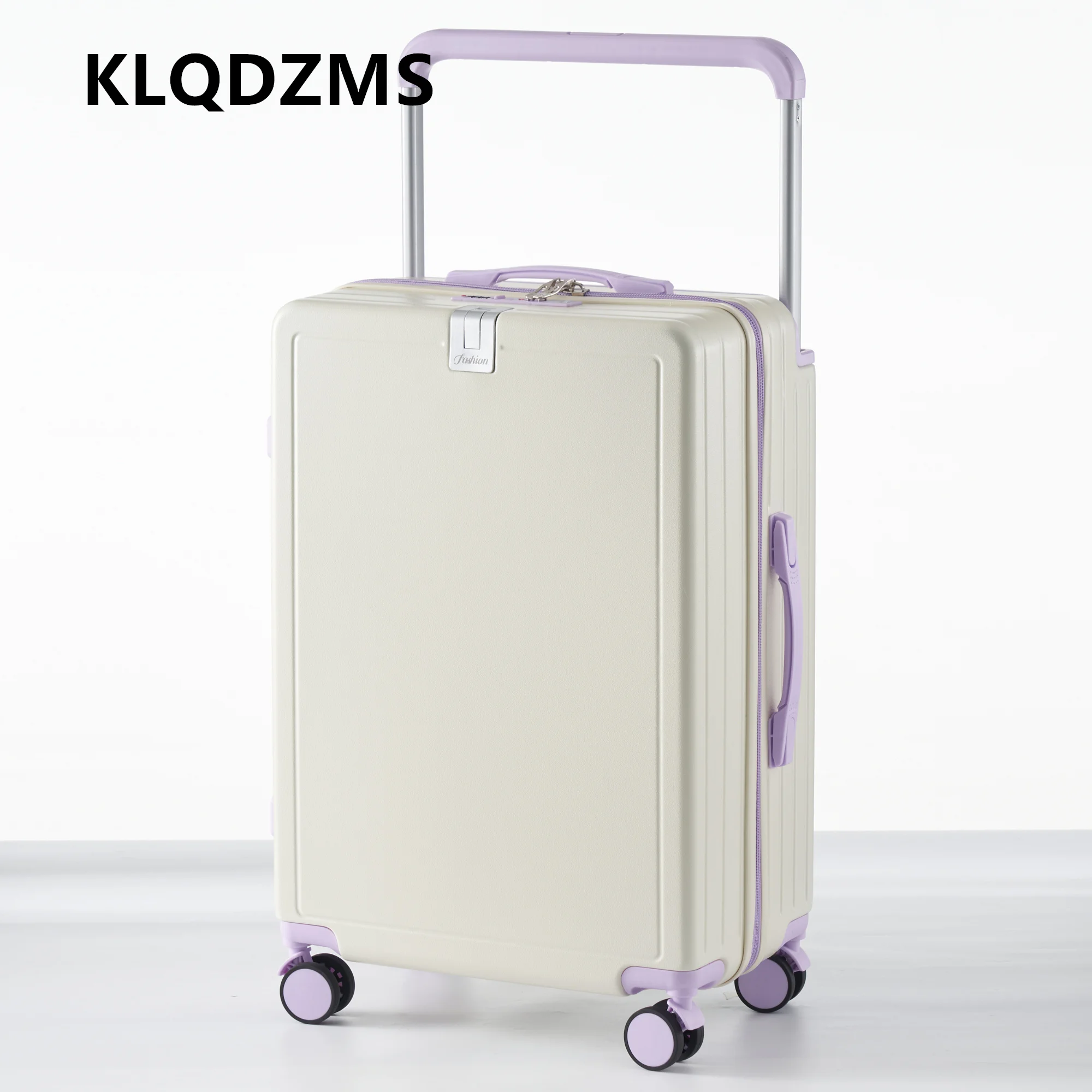 KLQDZMS Suitcase High Quality PC Boarding Box Large Capacity Trolley Case 20
