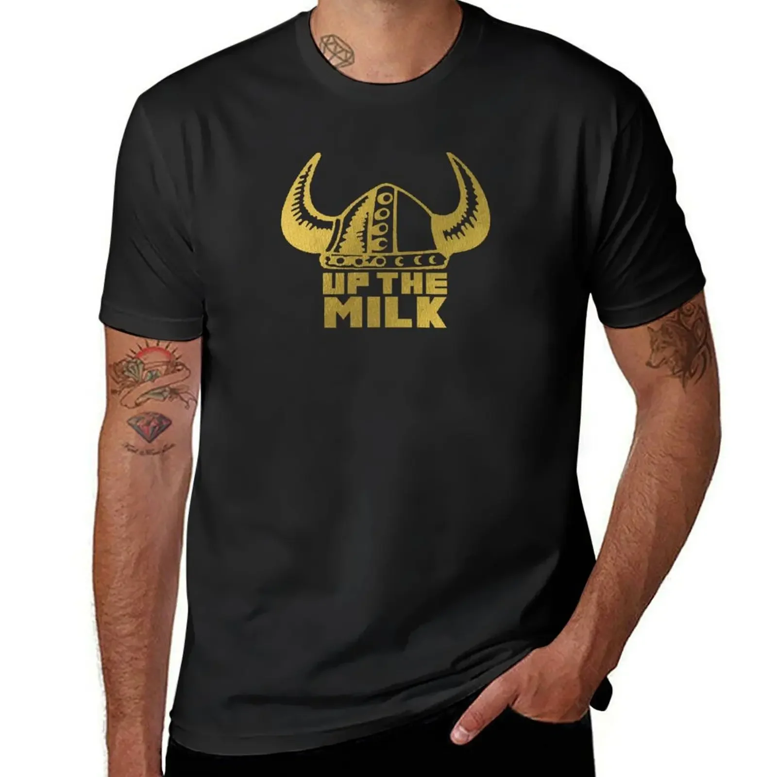 

Up The Milk T-Shirt quick-drying graphic t shirt vintage tees plus sizes t shirts for men