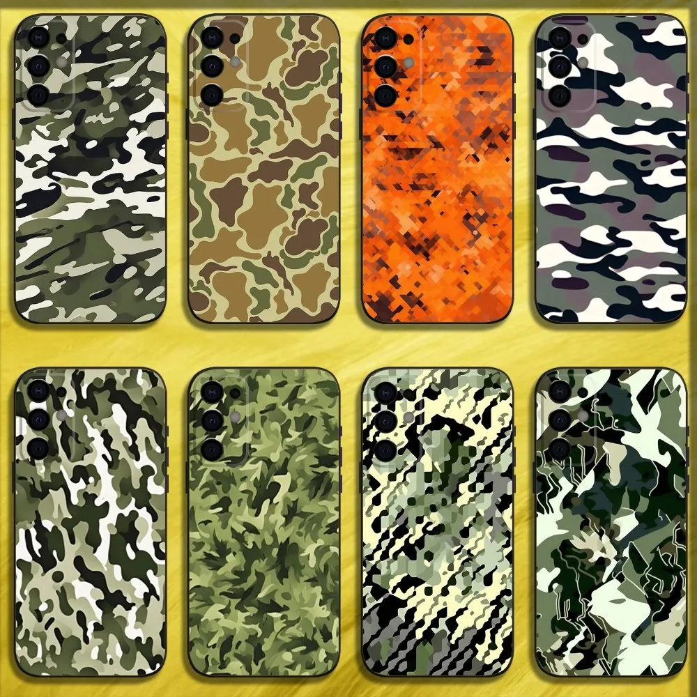 

Hunting Camouflage Pattern Cool Phone Case For Samsung S24,S21,S22,S23,S30,Ultra,S20,Plus,Fe,Lite,Note,10,9,5G Black Soft Cover
