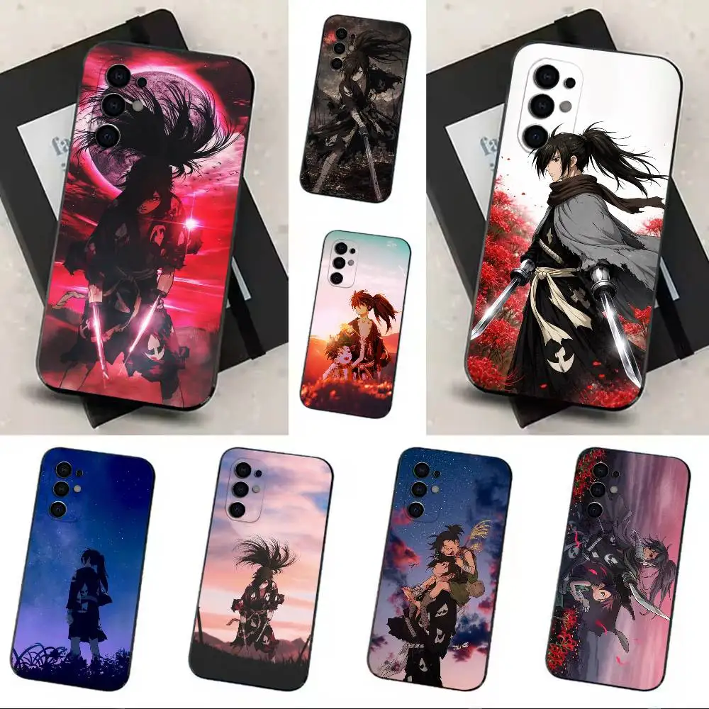 Cool Anime D-Dororo Hyakkimaru Phone Case Black Soft Case For Samsung S24,S23,S21,S22,S24,S30,S20Ultra Plus