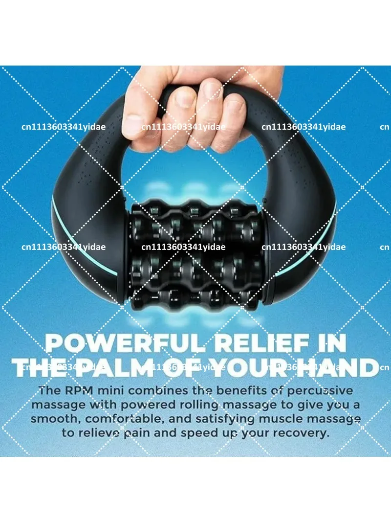 Mini Percussive Massage Gun for Deep Tissue Muscle Recovery, Rechargeable Powerful Handheld Massager for Body Fatigue Relief