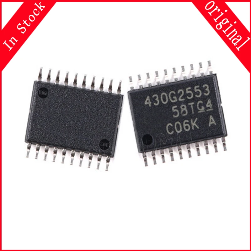 

10 шт./лот MSP430G2553IPW20 MSP430G2553 430G2553 TSSOP-20 в наличии