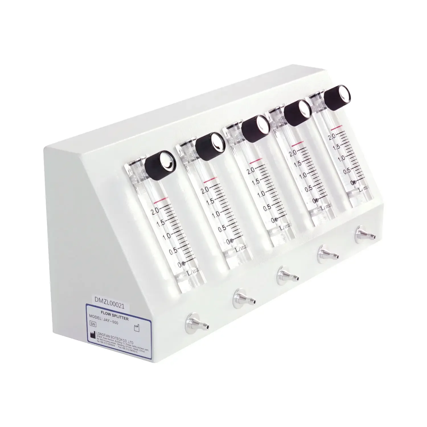 

O2 Concentrator Special Flow Splitter for Oxygen 5 Ways Outlets Can Be Customized