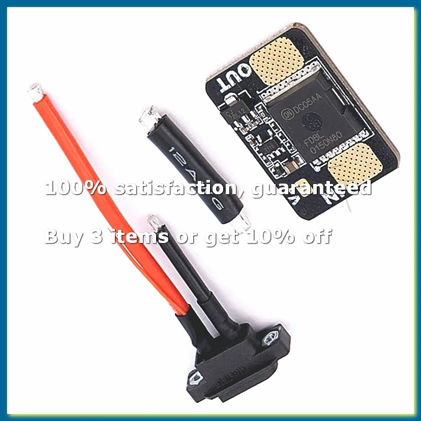 Anti Spark Filter with XT60E-M for Nazgul5 V3/Chimera7 Pro V2 18x16mm FPV Freestyle Drone DIY Parts XT60E-M