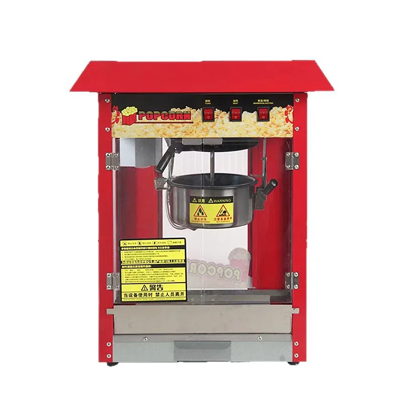 

Commercial popcorn machine Buffet restaurant Supermarket Automatic multi-function electric heating Fried corn popping
