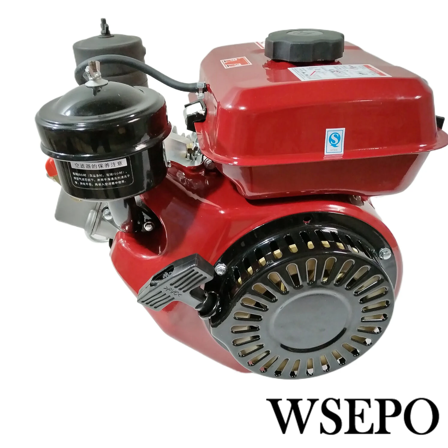 Top Quality! WSE-168FD 3HP 196CC Horizontal Shaft Air Cool Small Diesel Engine Used For Tiller Pump Generator Applications