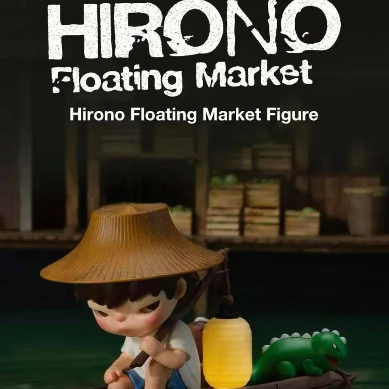 

POPMART Hirono Ono Таиланд, ограниченная серия, подвесная карта, плавающие игрушки, каваи, аниме, экшн-фигурка, сюрприз, подарки на день рождения