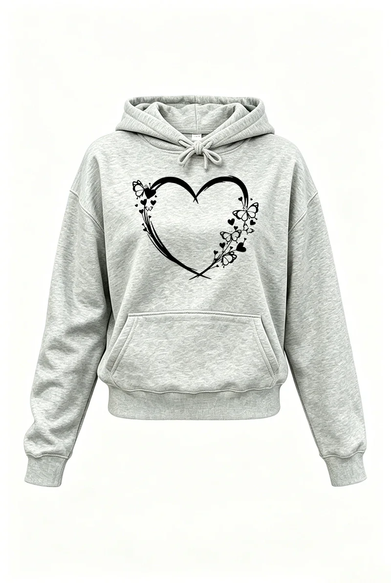 Herbst-Winter Vielseitige Streetwear Hoodie-Hosen Damen-Outfits Lässiger Kapuzenpullover Sportbekleidung Outdoor-Sport Jogging-Kleidung – Detail 7