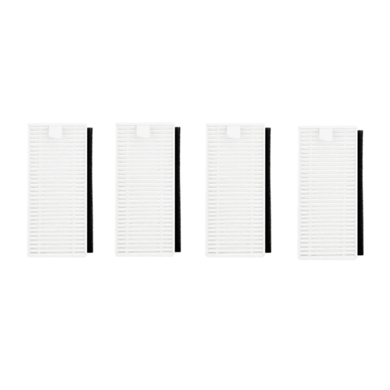 4Pcs HEPA Filter Replacement Accessories For Moosoo MT501 MT710 MT720 Sweeper Robot Accessories