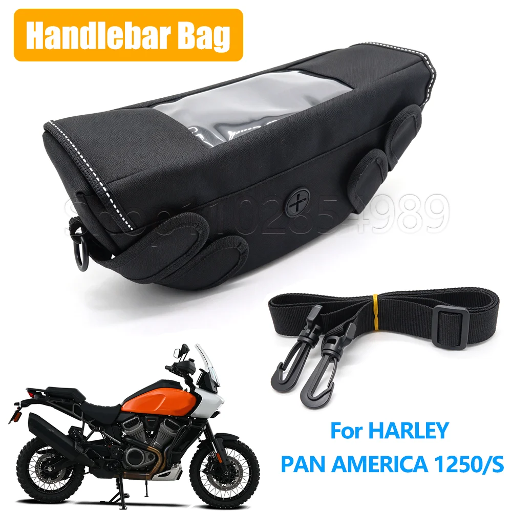 Motorcycle Waterproof Handlebar Bag For HARLEY PAN AMERICA 1250 S PA 1250S PA1250 RA1250 S Navigation Bag Travel Storage Tool