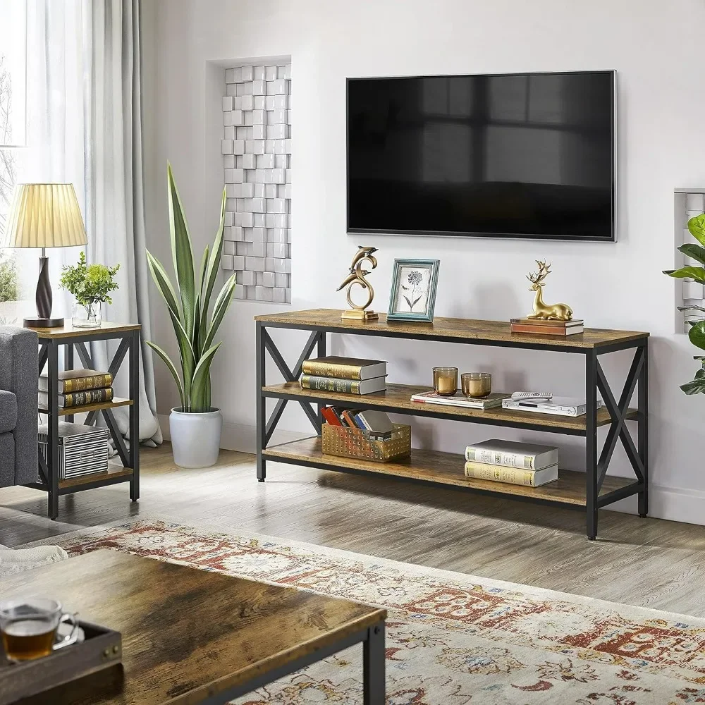 Industrial TV Stand for TV up to 65 inch, 55