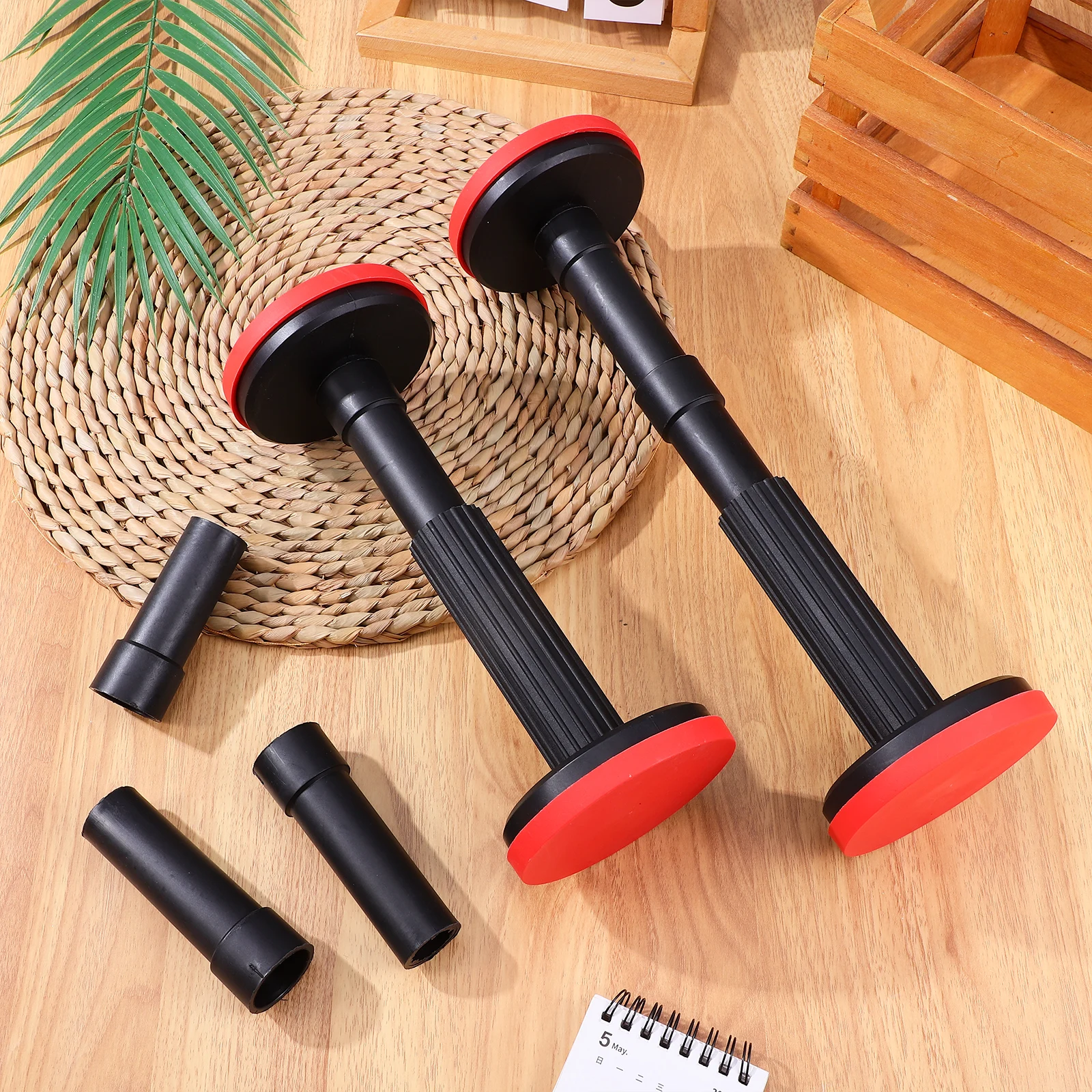 

2 Pcs Sink Support Telescopic Pole Jack Adjustable Shelf Brackets Furniture Stabilizer Under Sink Mounting Heavy Duty Hardware