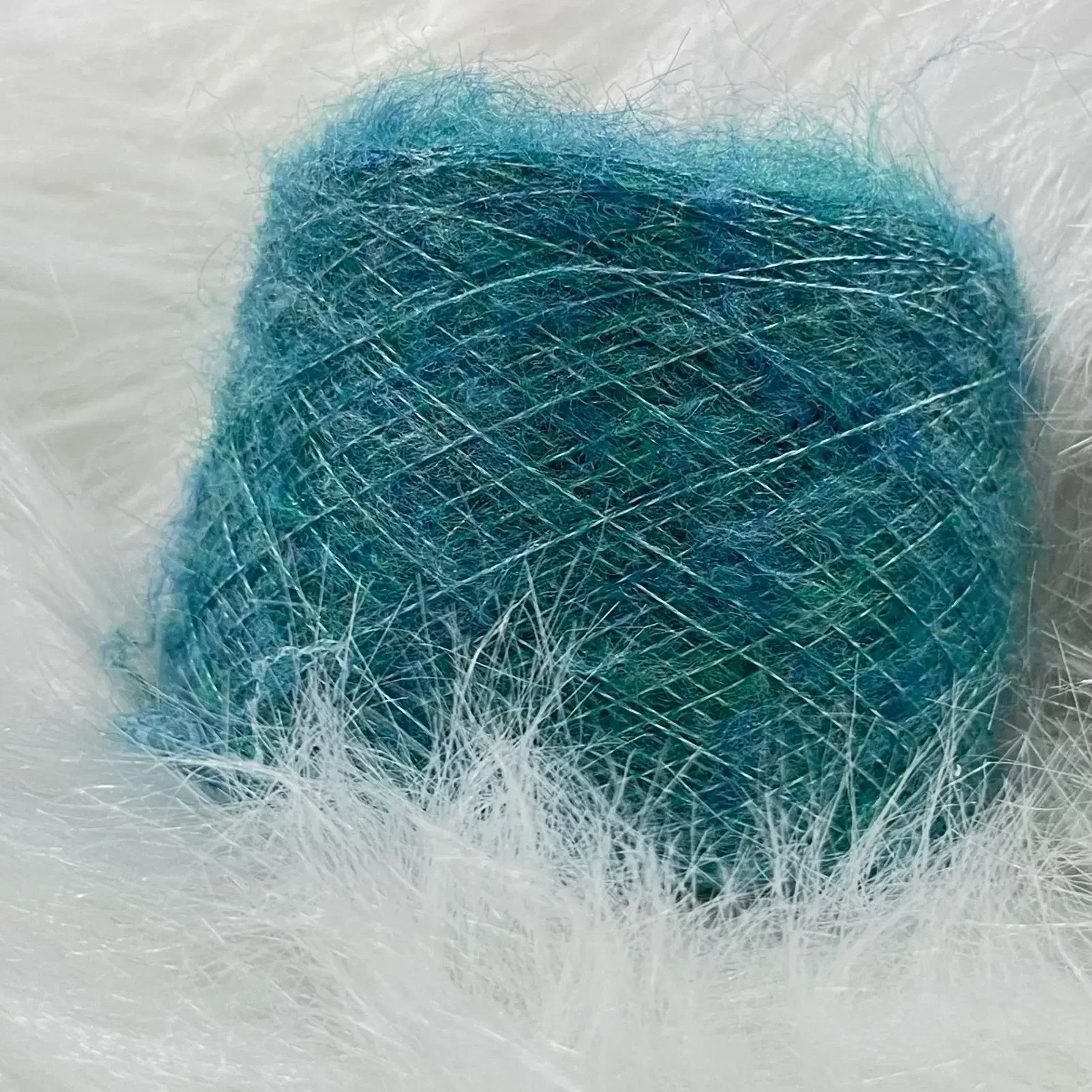 50g/Rolle Mohair Häk elgarn für flauschige Strick westen Schals Handschuhe Mäntel super dünne Acryl faden warm bequem weich