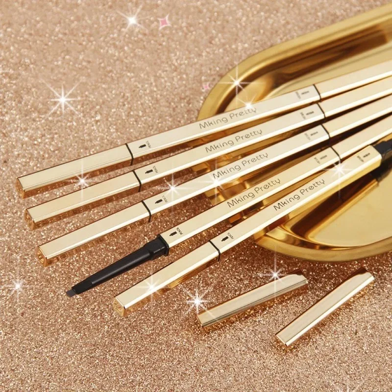 5 Colors Nature Double Head Eyebrow Pencil Long Lasting Waterproof Eye Brow Pen Tint Mascara Enhance Cosmetics Women Makeup