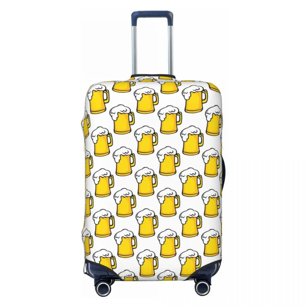 

Cheers Beer Stock Print Luggage Protective Dust Covers Elastic Waterproof 18-32inch Suitcase Cover Travel Accessories