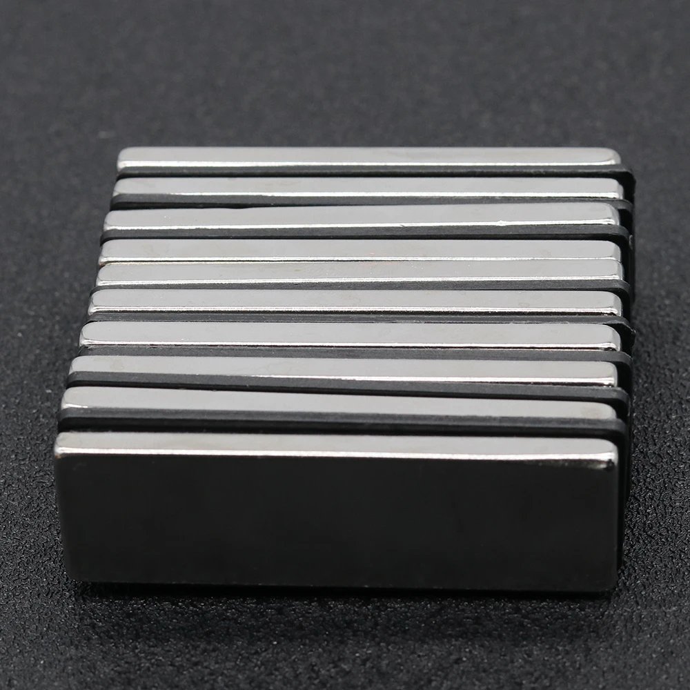 1/2/5/10/20Pcs Block Magnet 60x20x5 Neodymium Magnet N35 60mm x 20mm x 5mm Permanent NdFeB Super Strong Powerful Magnets