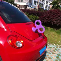 Car Styling Rear View Clockwork Helmet Car Decorating Accessories Without Light Car Tools Solid Color 2024 High Quality Car Part