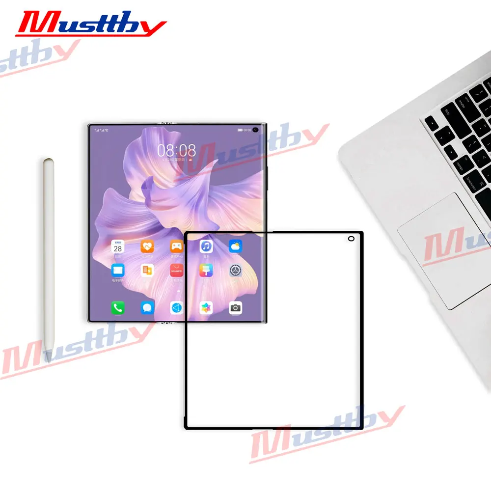 Musttby ORI CPI Flexible Folding Screen Glass+OCA Replacement for Huawei P50 Pocket Mate X2 X5 XS2 LCD Touch Panel Soft Film