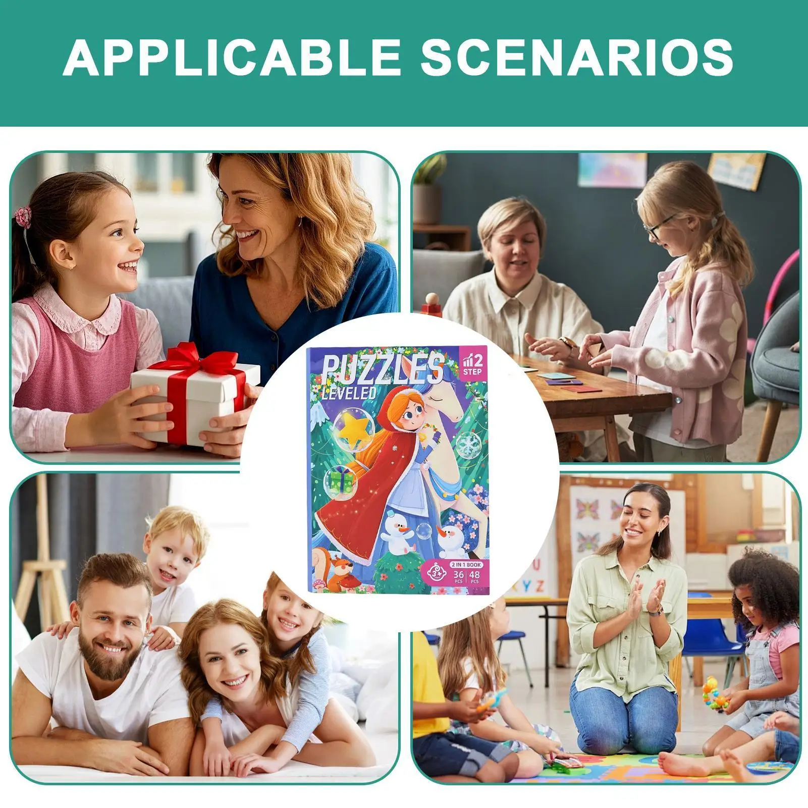 어린이를위한 크리 에이 티브 자기 퍼즐 교육 장난감 어린이를위한 책 활동 게임 소년 소녀 도로 여행 자동차 탑승 학습