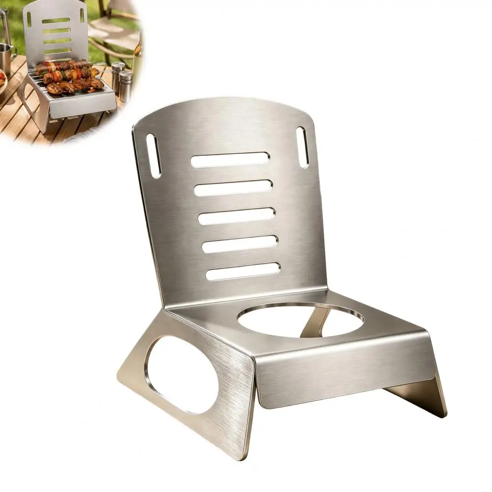 Nonstick Chicken Roasting Rack Stainless Steel Chicken Roaster Rack Vertical Metal Bbq Stand for Whole Chicken for Camping