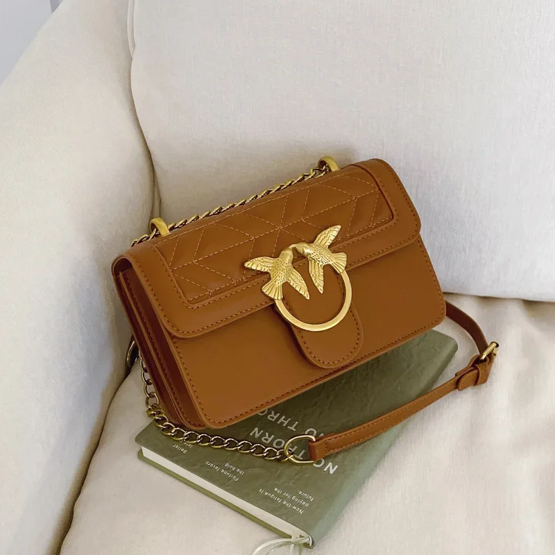 2025 Trendy Korean Small Square Bag - Fashion Chain Versatile Shoulder Bag