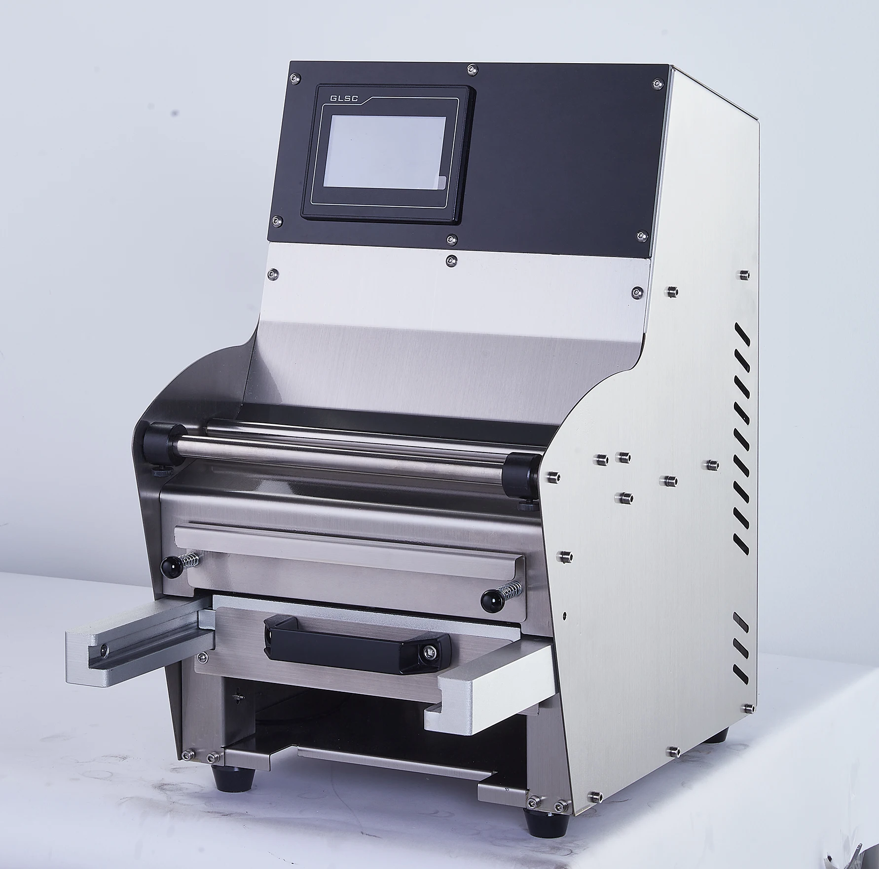 

DASEN Electric Desktop Meal Box Lunch Food Container Foil Paper Multiple-Molds Tray Sealing Machine For Pre-Food Case Film