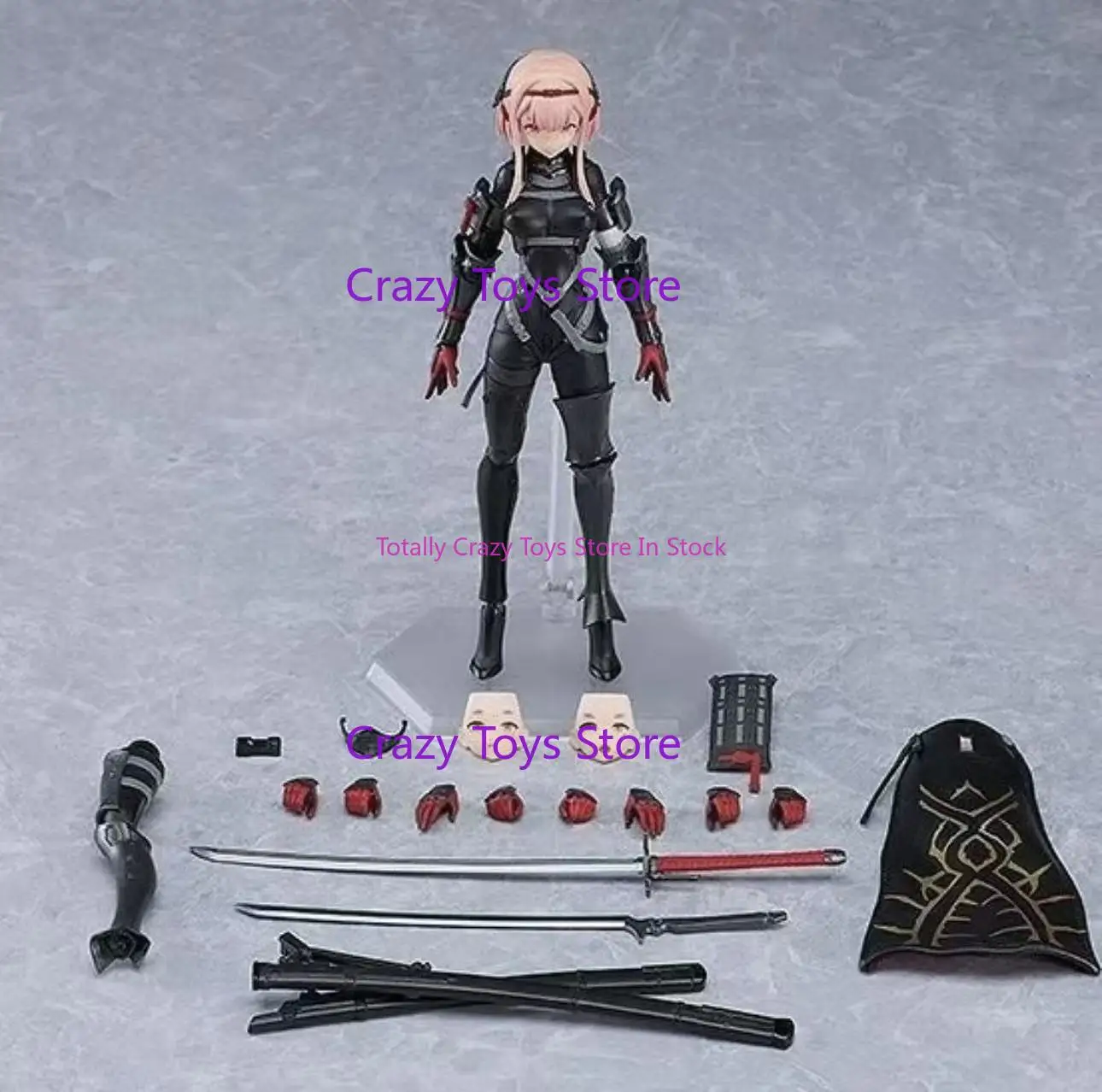 In Stock Figma 621 KO Female Warrior Flanders Action Figure PVC Model Collection Toy Gift.