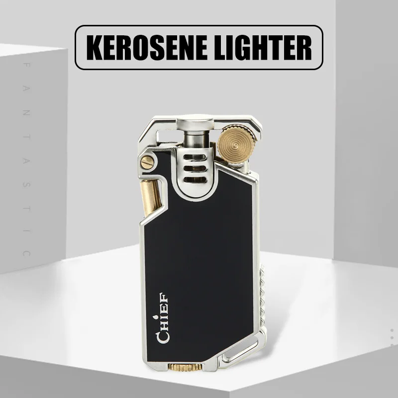 Kerosene Lighter Grinding Wheel Ignition Fashionable shape Portable use Compact Gift Point Live Point Cigar