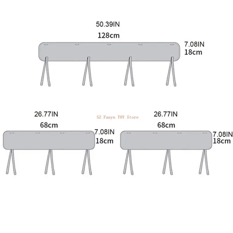 96GC 3 قطع من غطاء حاجز سرير الأطفال الناعم القابل للتنفس وواقي مبطن وممتص للصدمات