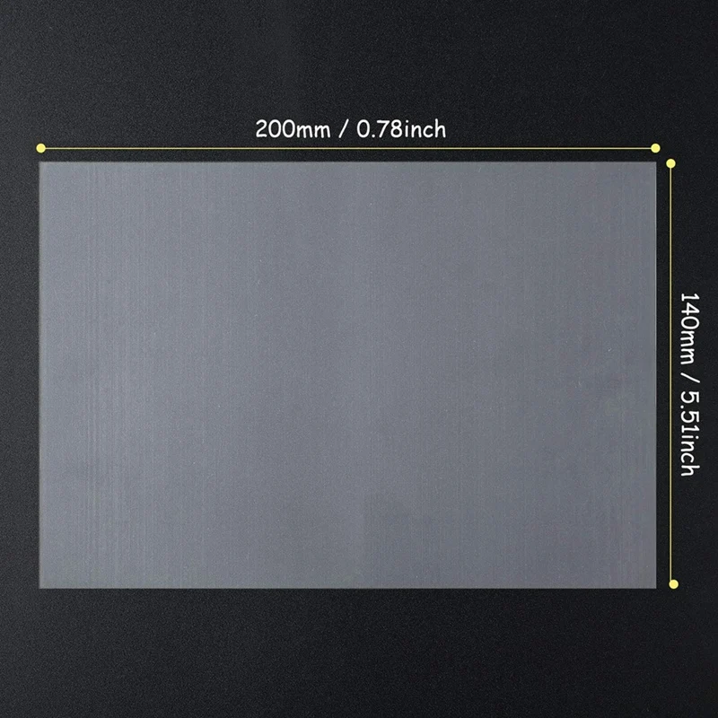 8Pcs FEP Film 140 X 200Mm Thickness 0.15Mm For UV DLP 3D Printers, LCD SLA Resin, With 2 Pieces Replacement Spatulas