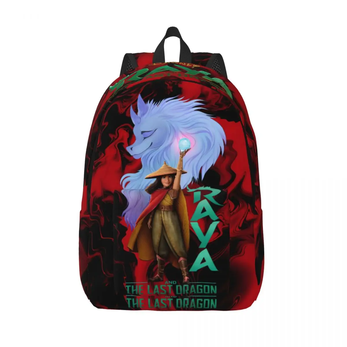 Famosos filmes da Disney Mochila, lavável, Retro, Lanche de armazenamento, Raya e o último dragão, sacos infantis, mochila feminina, aniversário, famoso