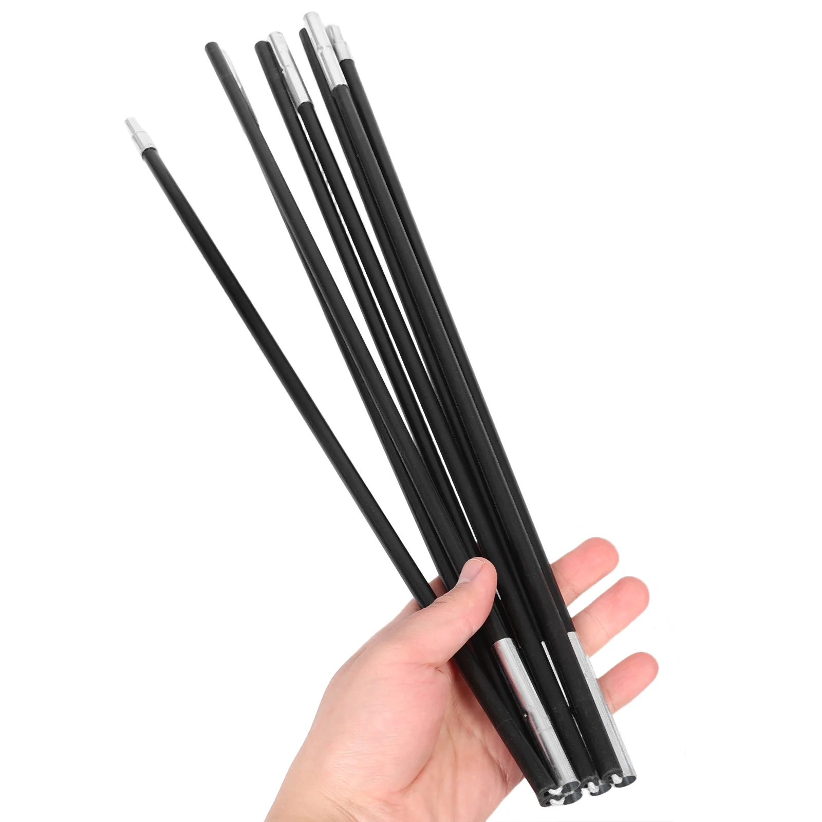 

2Pcs Portable Collapsible Tent Poles Fiberglass Replacement Outdoor Camping Tent Rods for Hiking Beach Canopy Support Frame