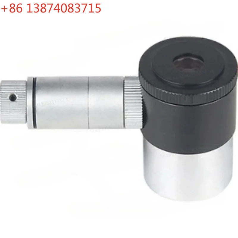 Double Cross Wire Eyepiece, Dark Field Illumination Guide Star Eyepiece PL12.5 12.5mm