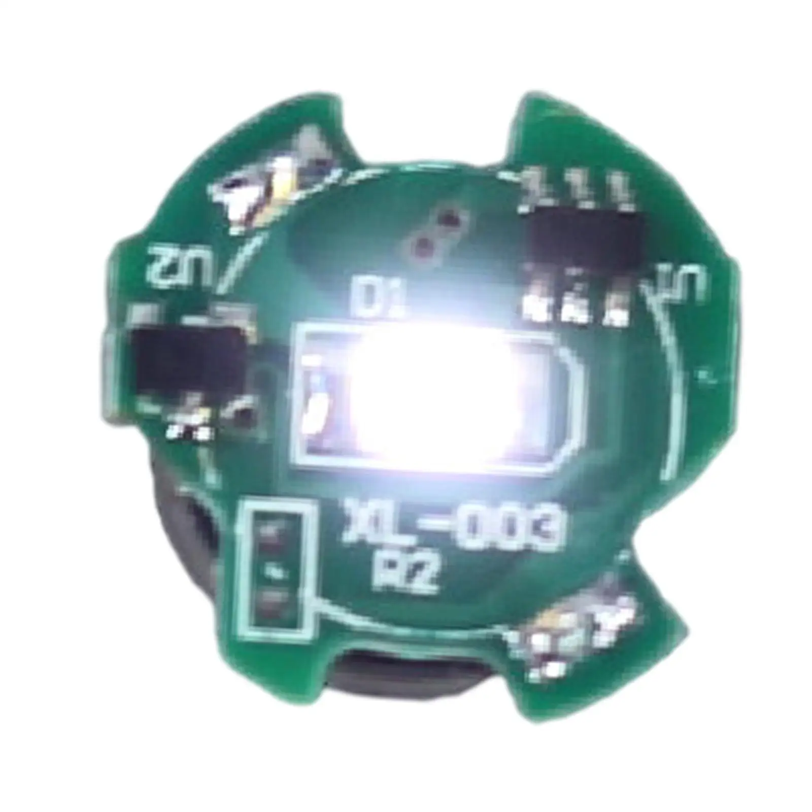 2Xled Magnetron Schakelaar Licht Plus Licht Model Chip Voor Model Figuren Wit