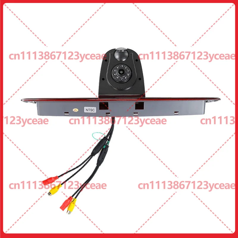 For Mercedes Sprinter VW Crafter High Brake Light Dual‑Lens HD Reverse Camera Infrared Night Vision Original Position Installati