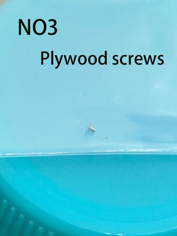 Watch parts, including 2000 caliber movement clamping plate screws, bearing screws, NO1 calendar screws, etc