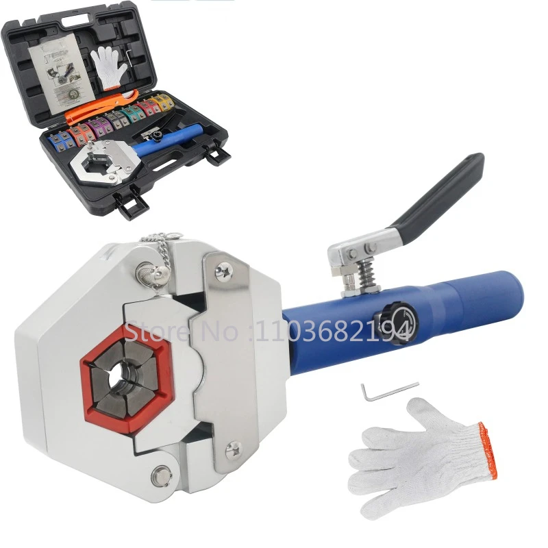 

Gubeng Hydraulic Hose Crimper Tool IG-71500 Hose AC crimping tool for Barbed and Beaded Hose Fittings with CE proved