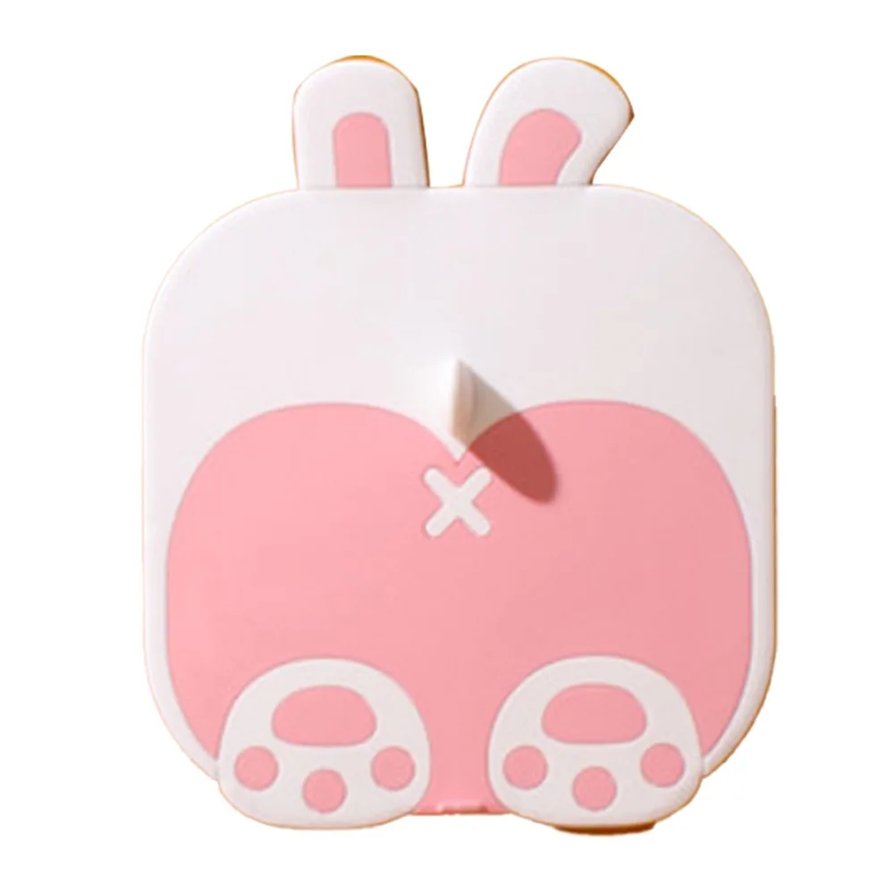 PVC Material Shower Drain Stopper Anti Slip Odor Resistant Floor Drain Cover With Lifting Handle Cartoon Style Drain Plug Home