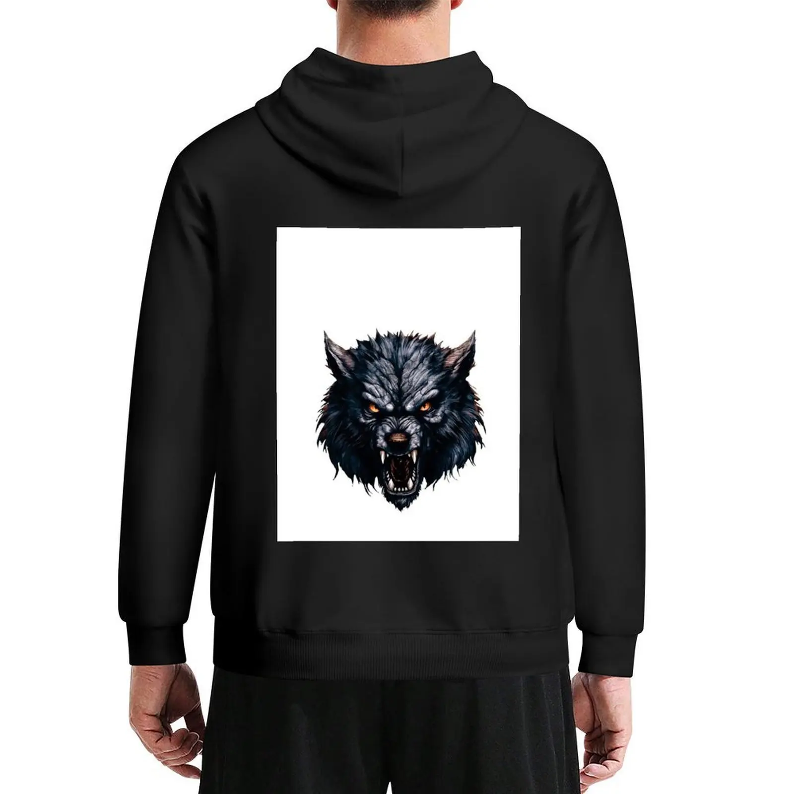 

Angry Werewolf Head Hoodie men's clothing clothes for men men clothes men wear hoodies and sweatshirts new