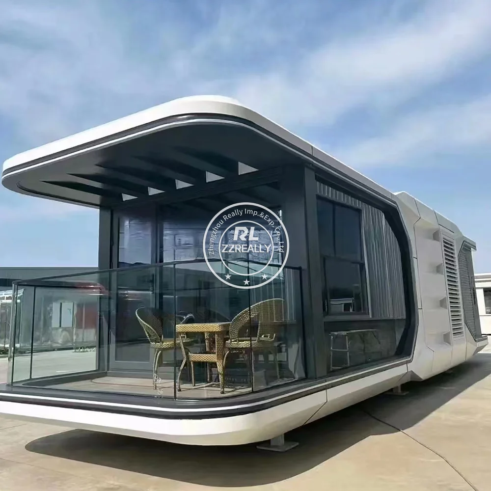 Luxury Tiny Home Modular Durable House Prefabricated Homes Space Capsule House Modern Capsule Home