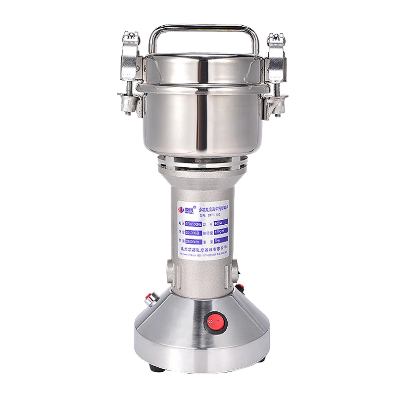 

2025 150g Grain Grinder Mill Commercial Pulverizer Grinder Powder Machine Grinder for Dry Herb Spice Coffee Bean Corn