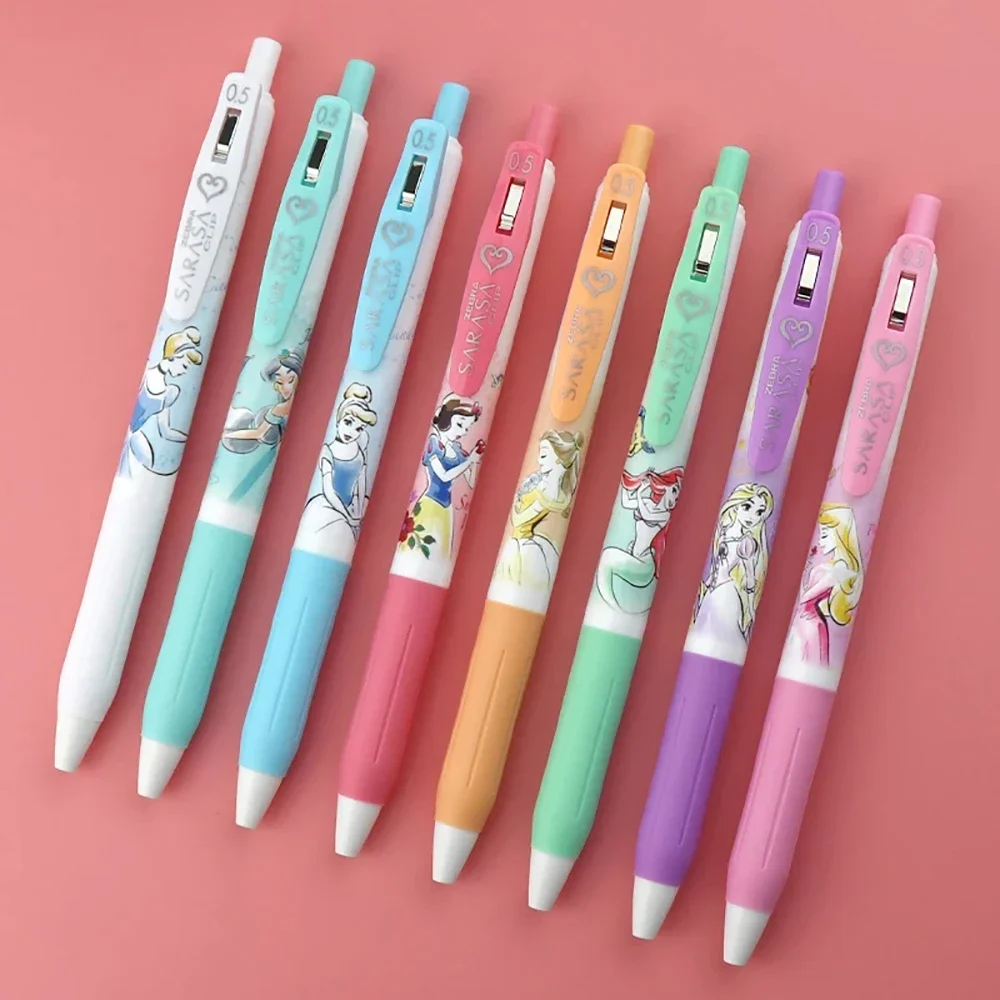 Japan ZEBRA Kawaii Stationery Gel Pen Limited Edition SARASA JJ15 Cute Princess Series 0.5mm Office Accessories Student Supplies