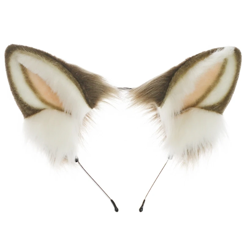 

and Realistic Animal Ear Hairband Headbands Perfect for Halloween Parties